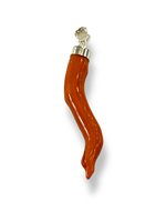 Pendentif Mandile 1922 Coralli in Argent Corallo 2MCORC22